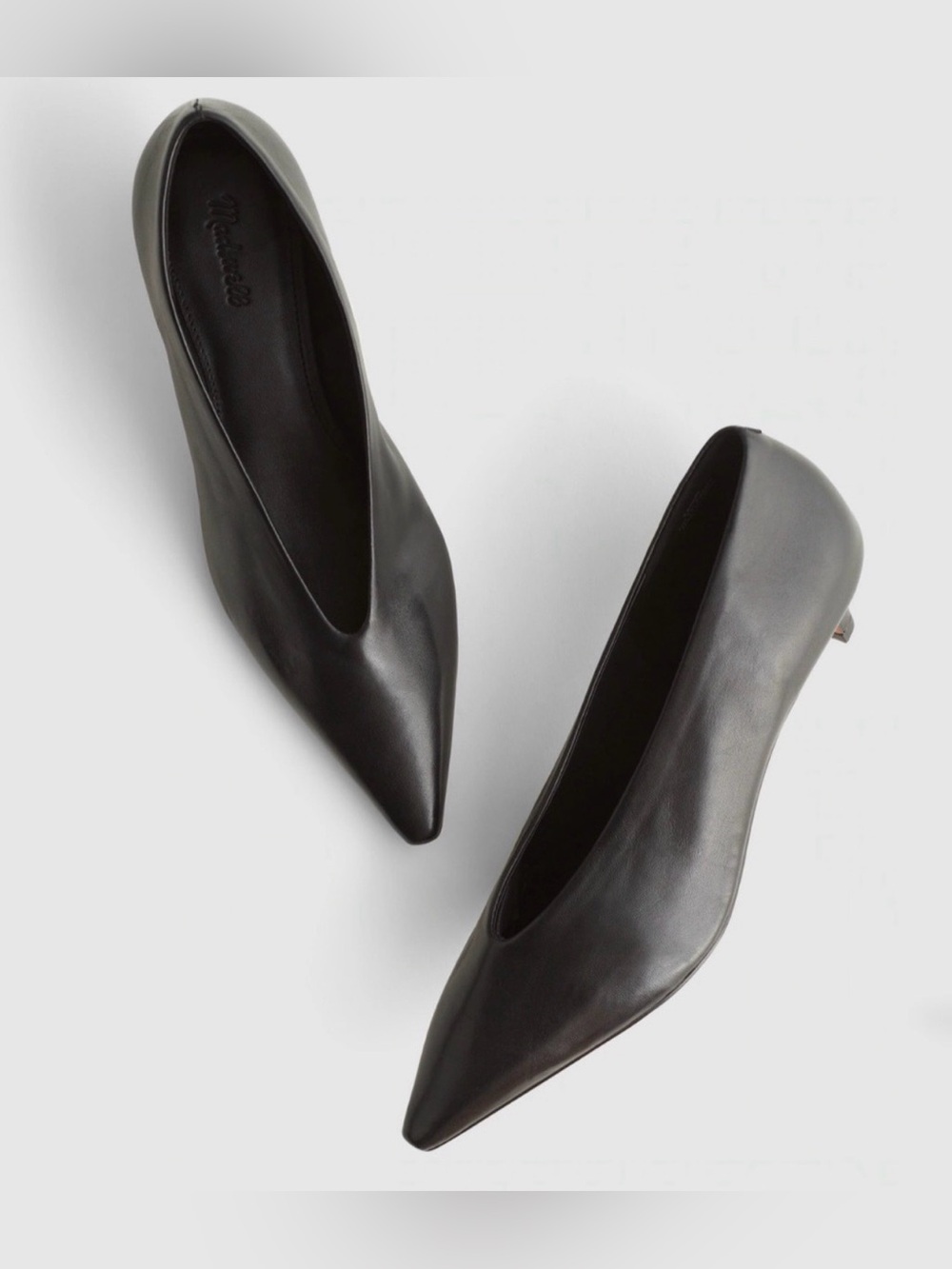 Madewell Emilie Glove Kitten Heel Pump